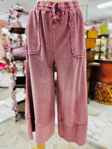 Berry Palazzo Pants