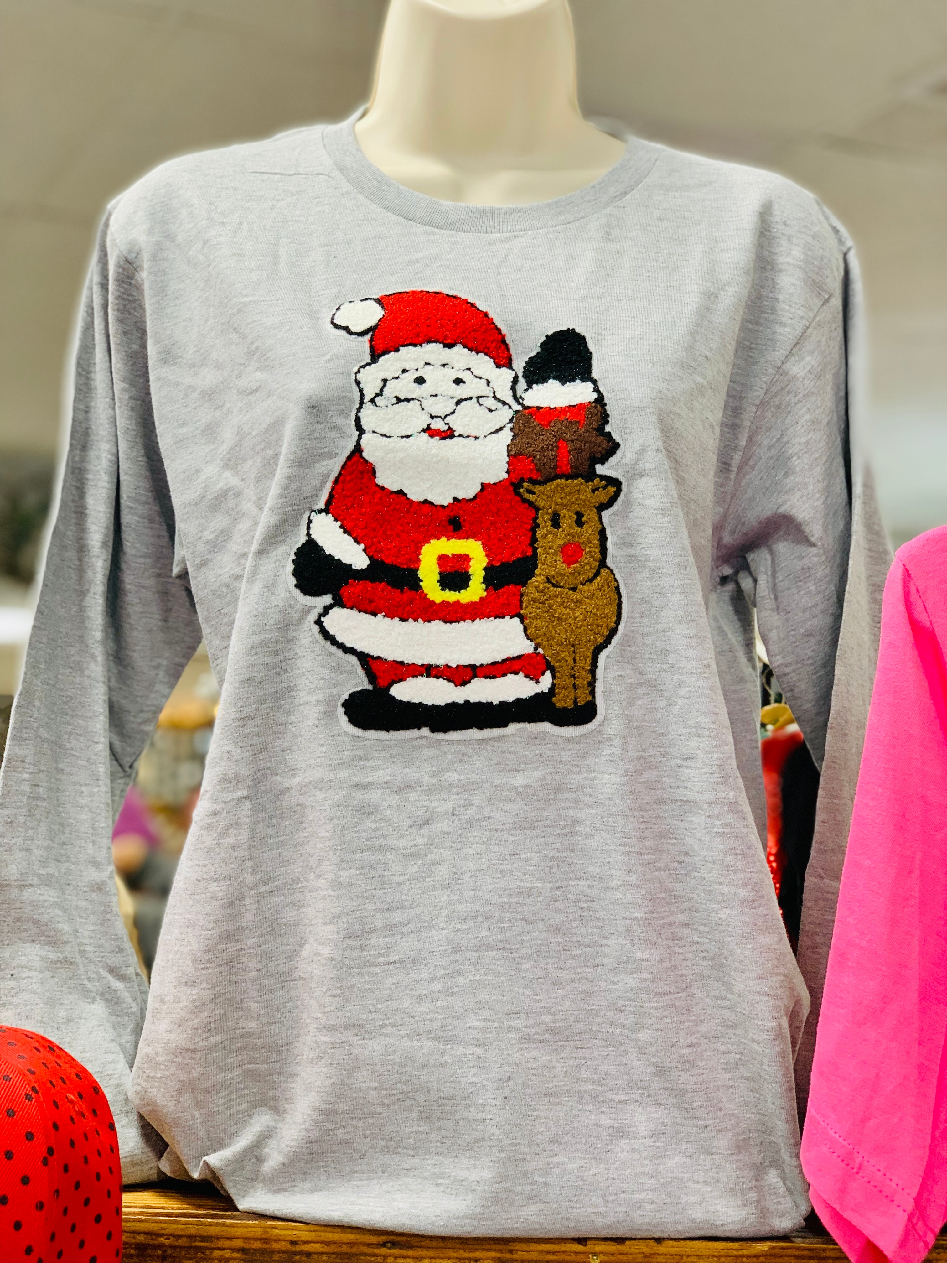 Santa/Rudolph Long Sleeve