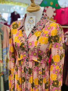 Oaklynn Mauve Floral Dress