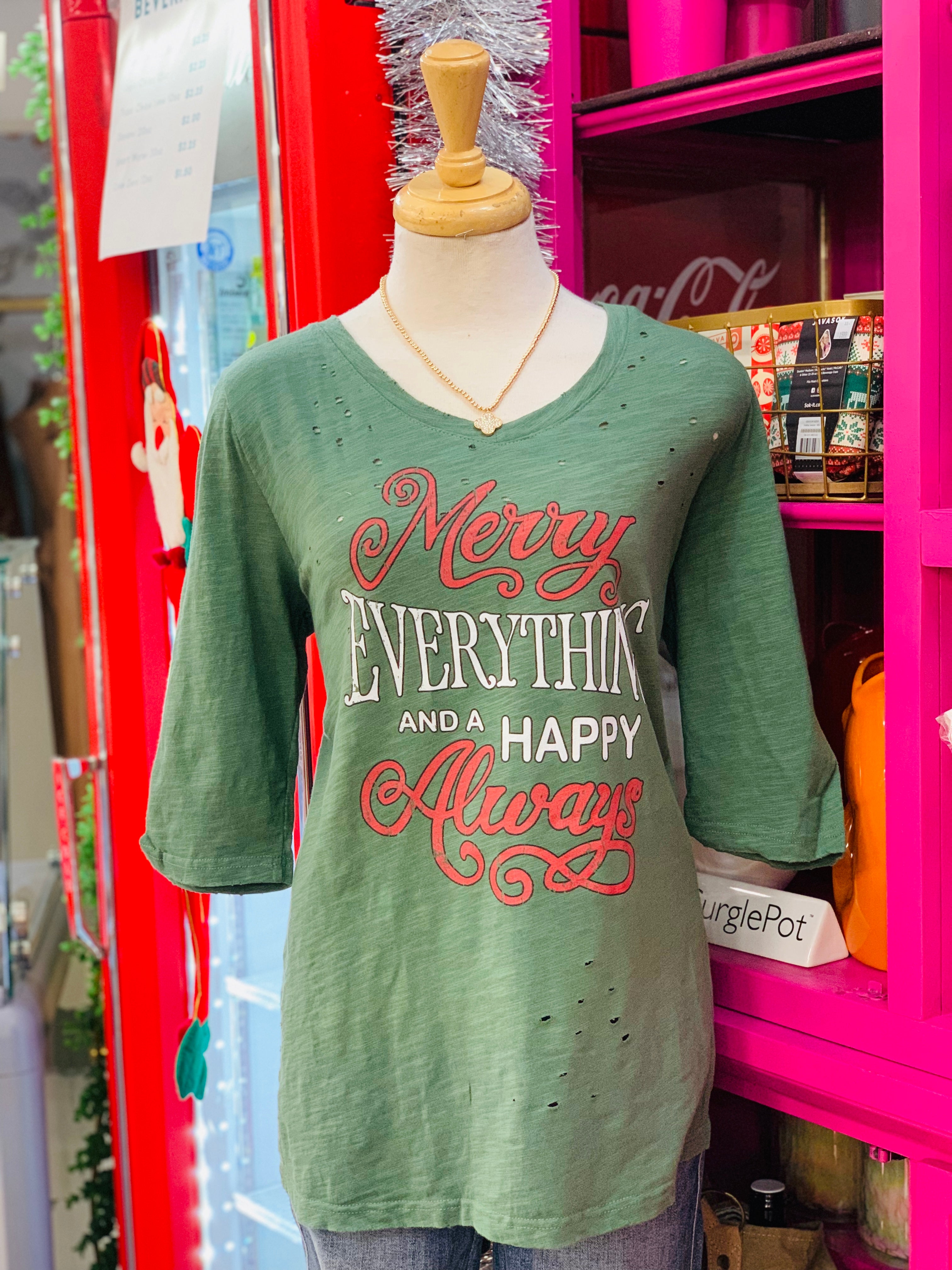 Merry Everything T Shirt