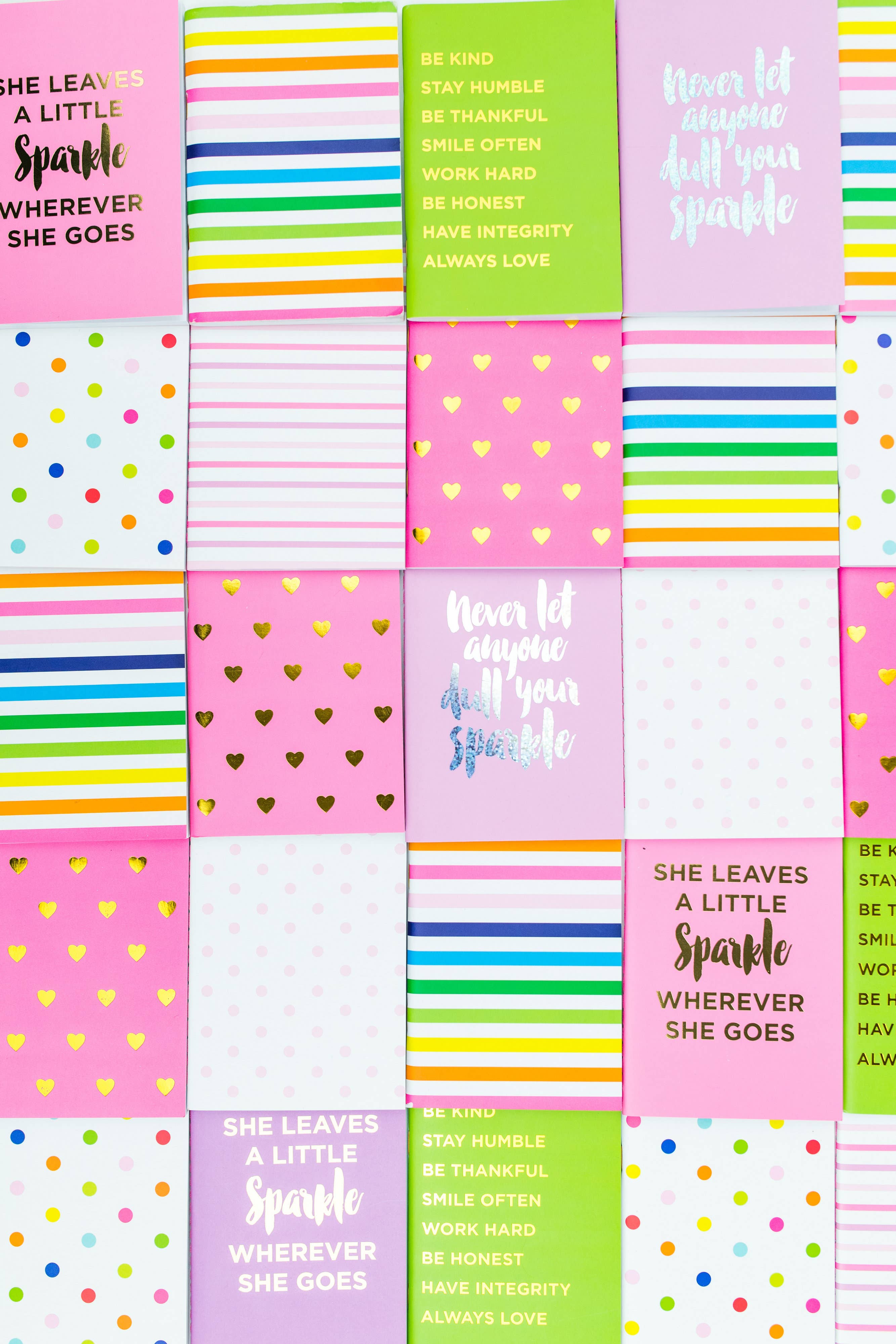 Mini Notebook Set - Everyday Assortment - 4 Piece Set