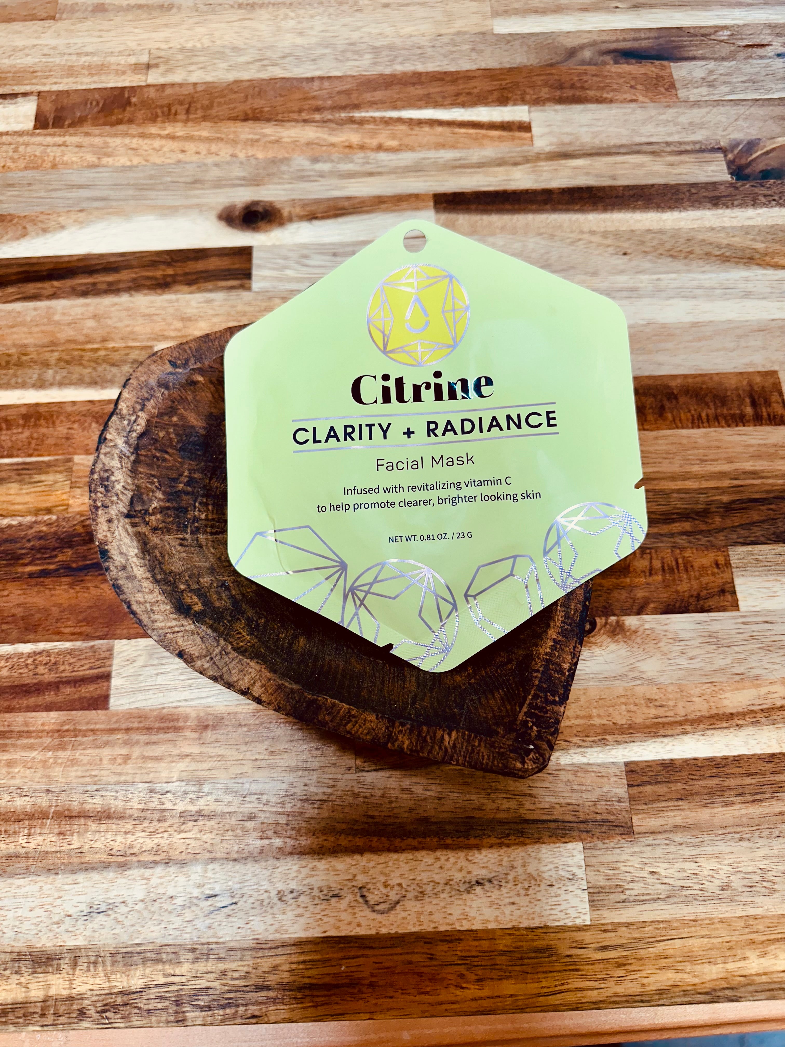 Brightening Citrine Inspired Facial Mask