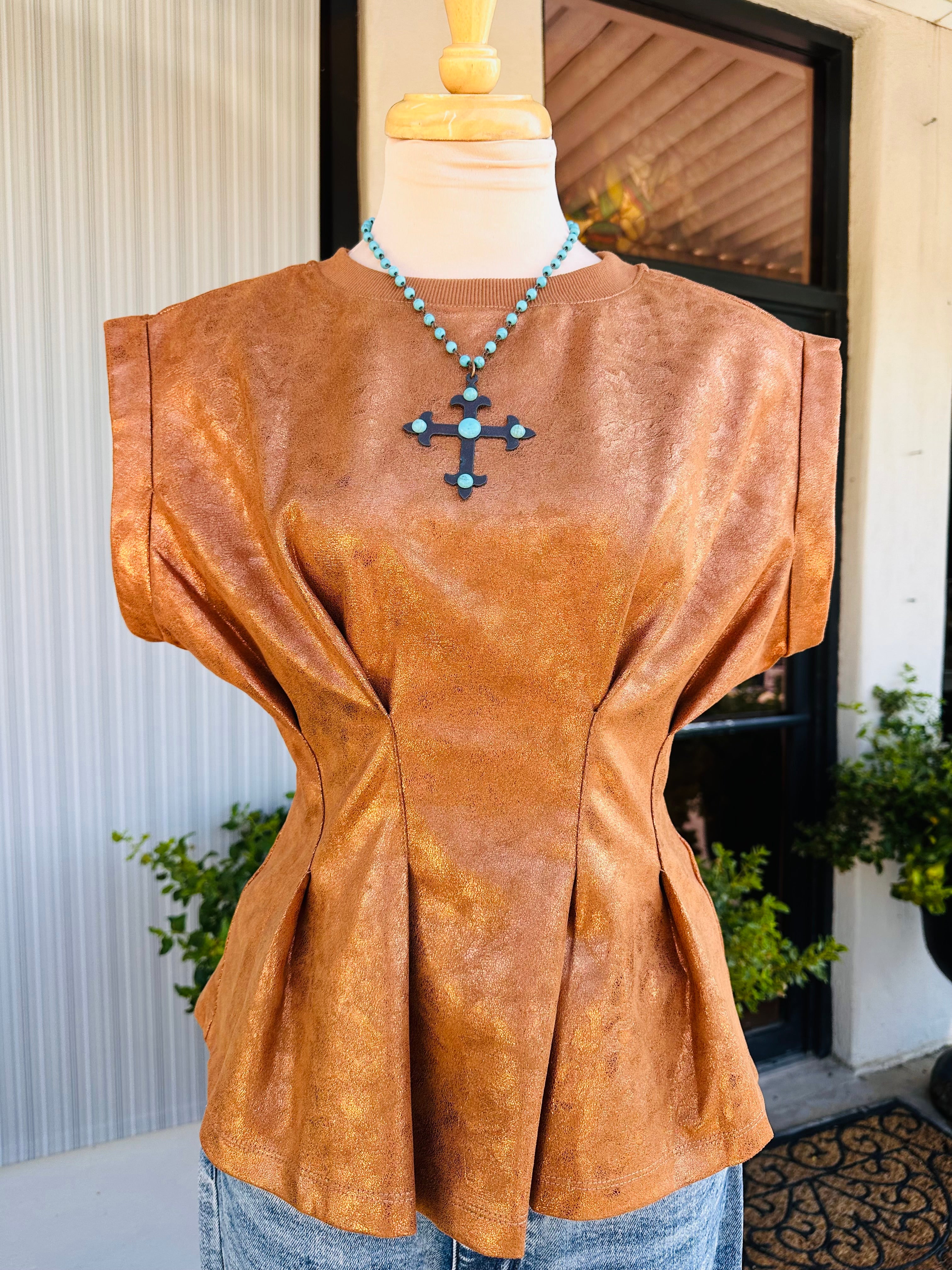Jenny Camel Top