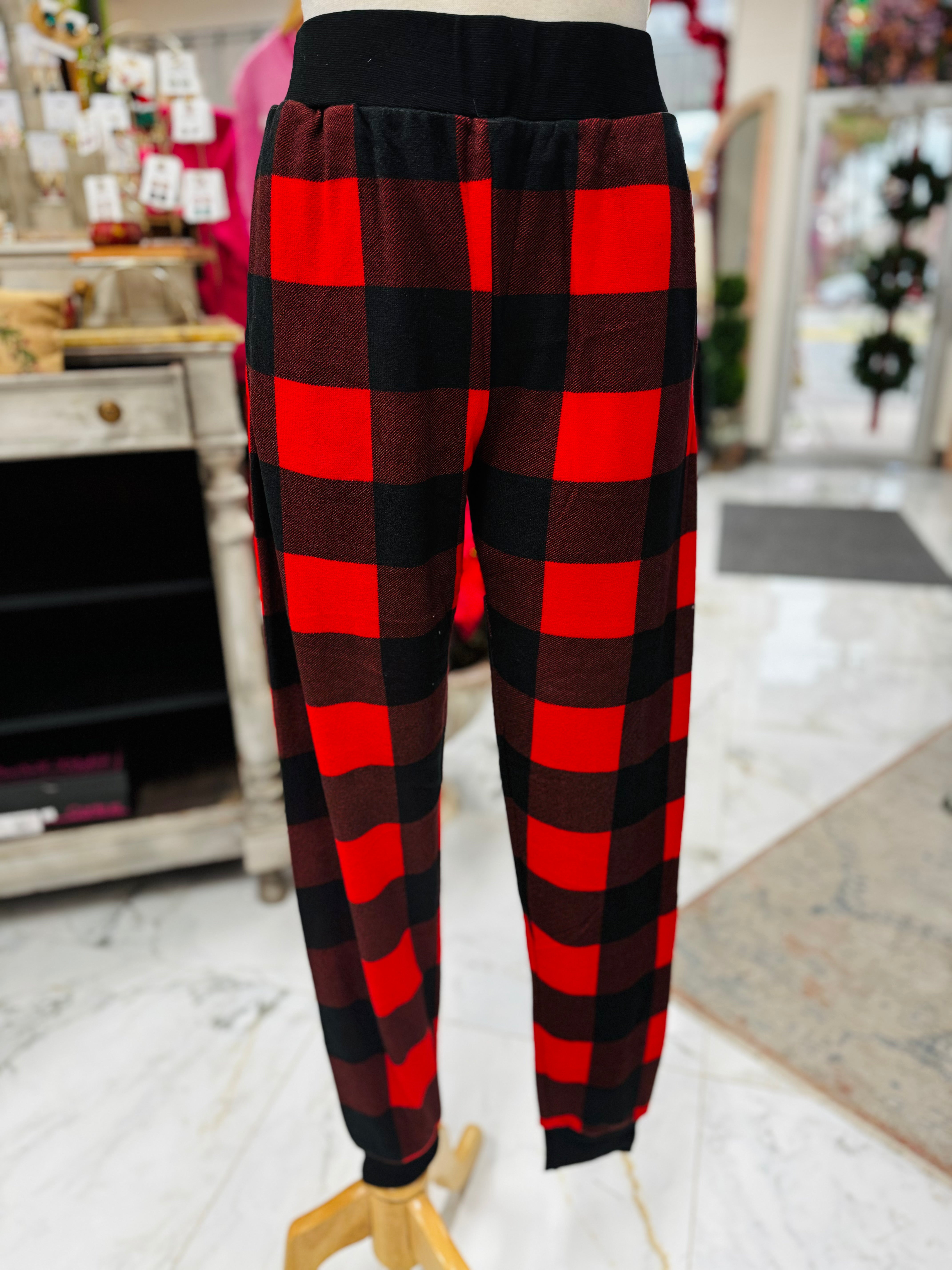 Buffalo Plaid Red PJ