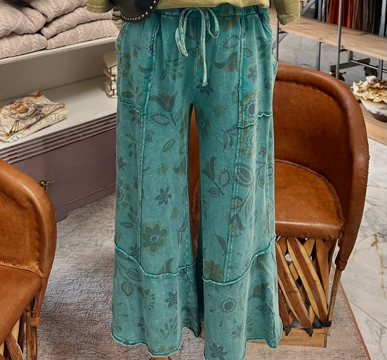 Dulce Teal Pants
