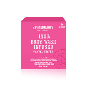 Spongology Geranium Travel Buffer