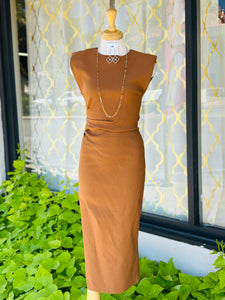 Chance Camel Dress