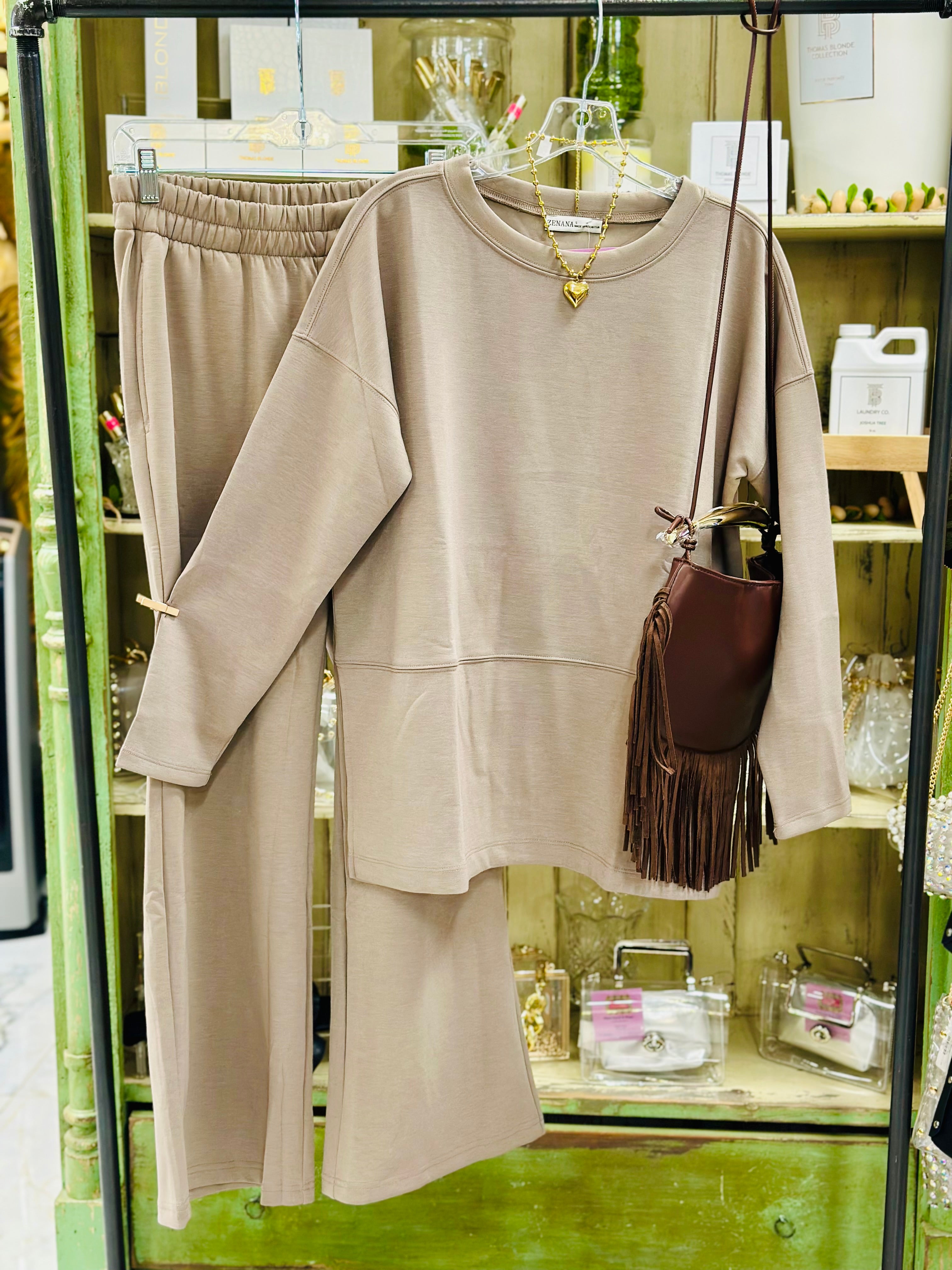 Scuba Cocoa Top/Pant