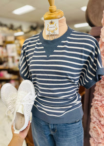 Denim Fun Top