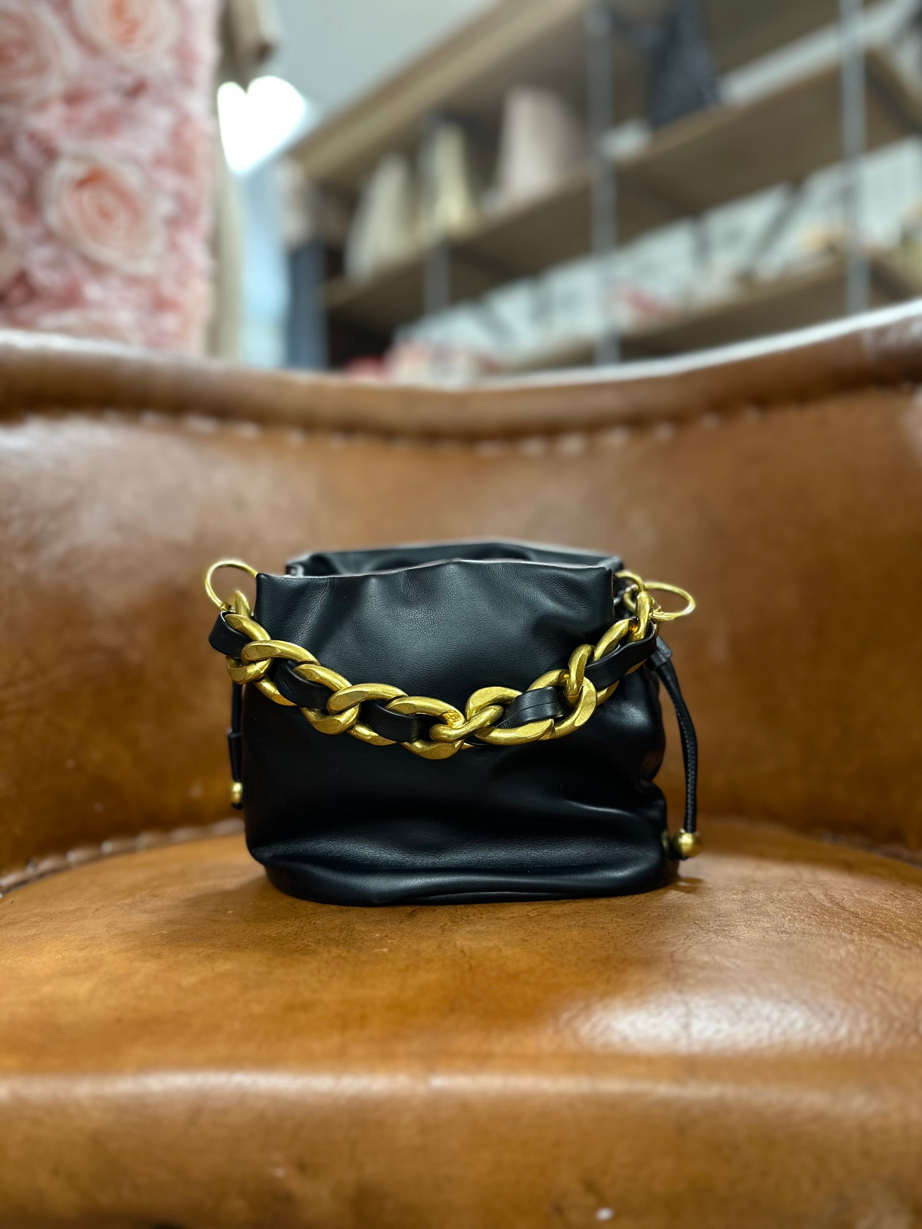 Chain&Leather Bag