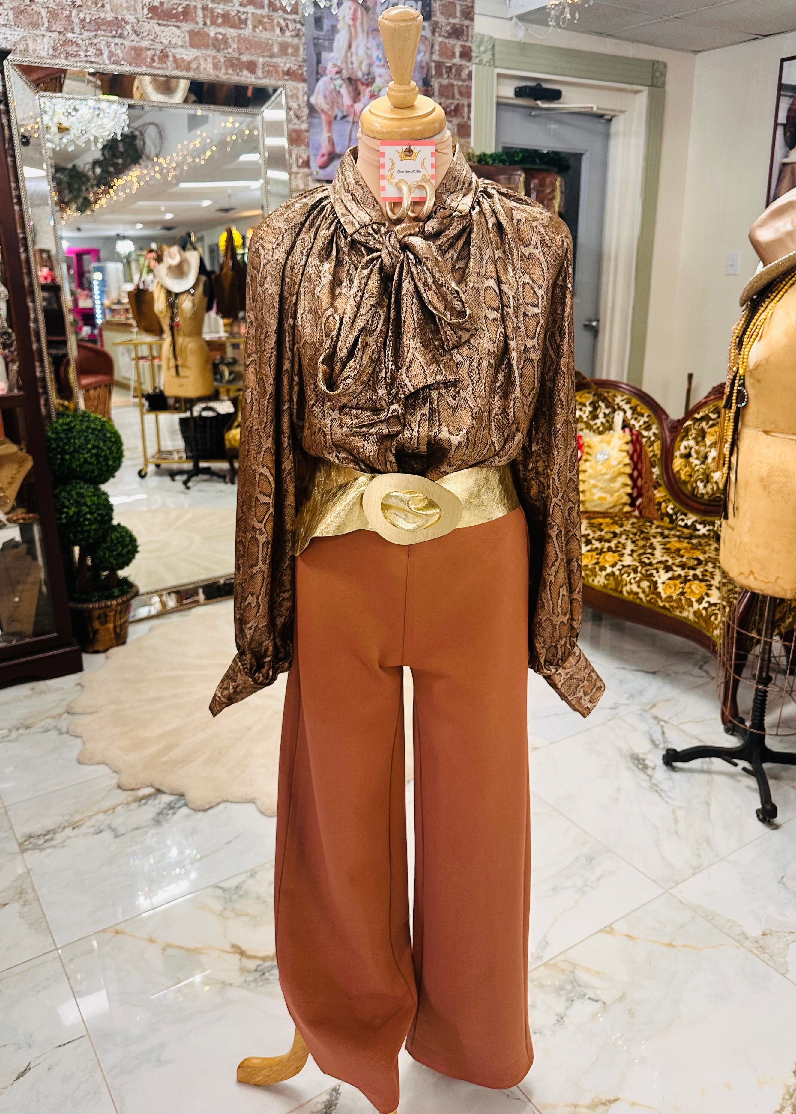 Anastasia Mocha Pants