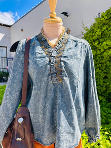 Amryn Denim Top
