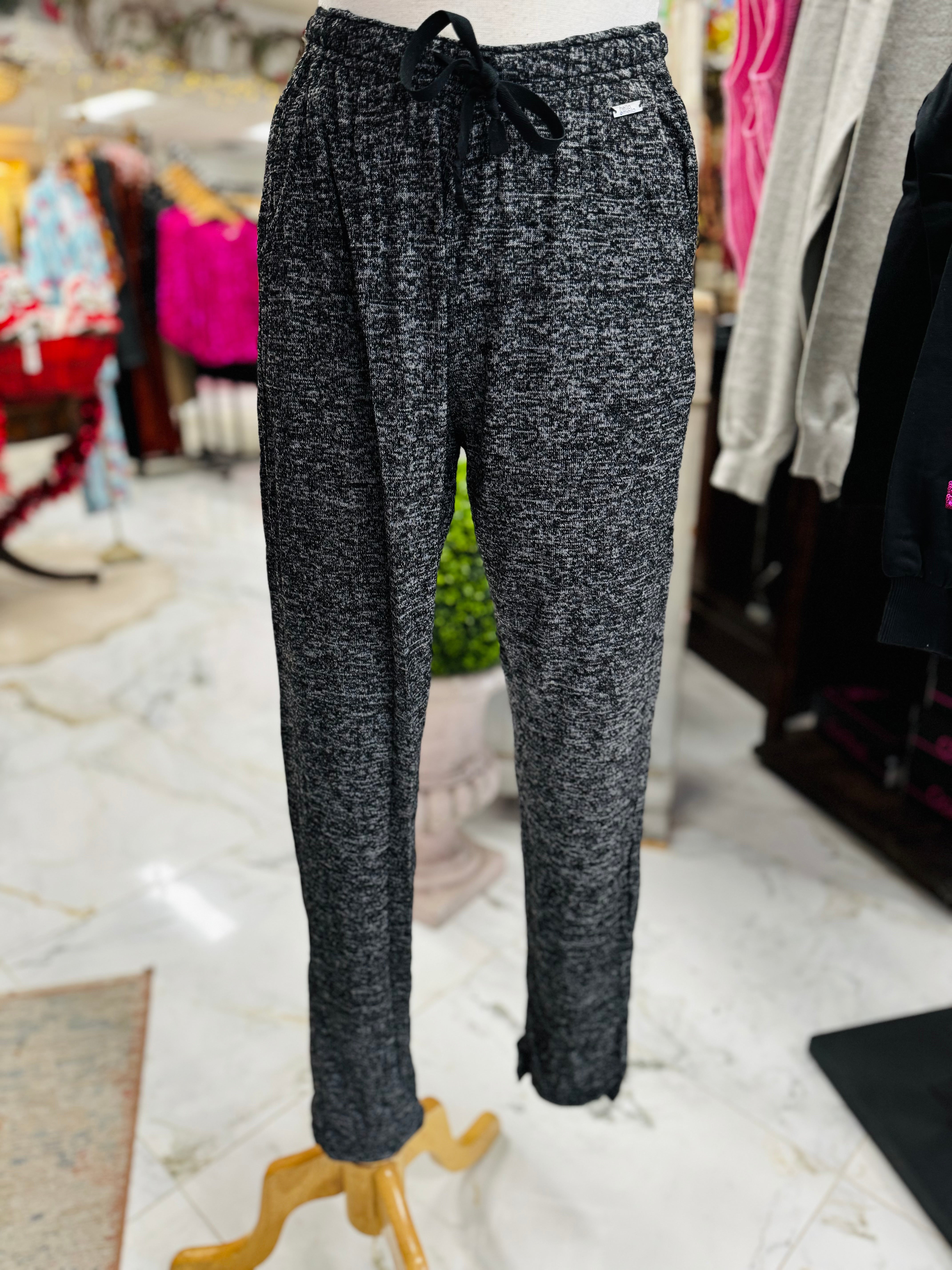 Black Loungewear Pants