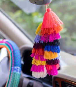 Multi Color Tassel Tie