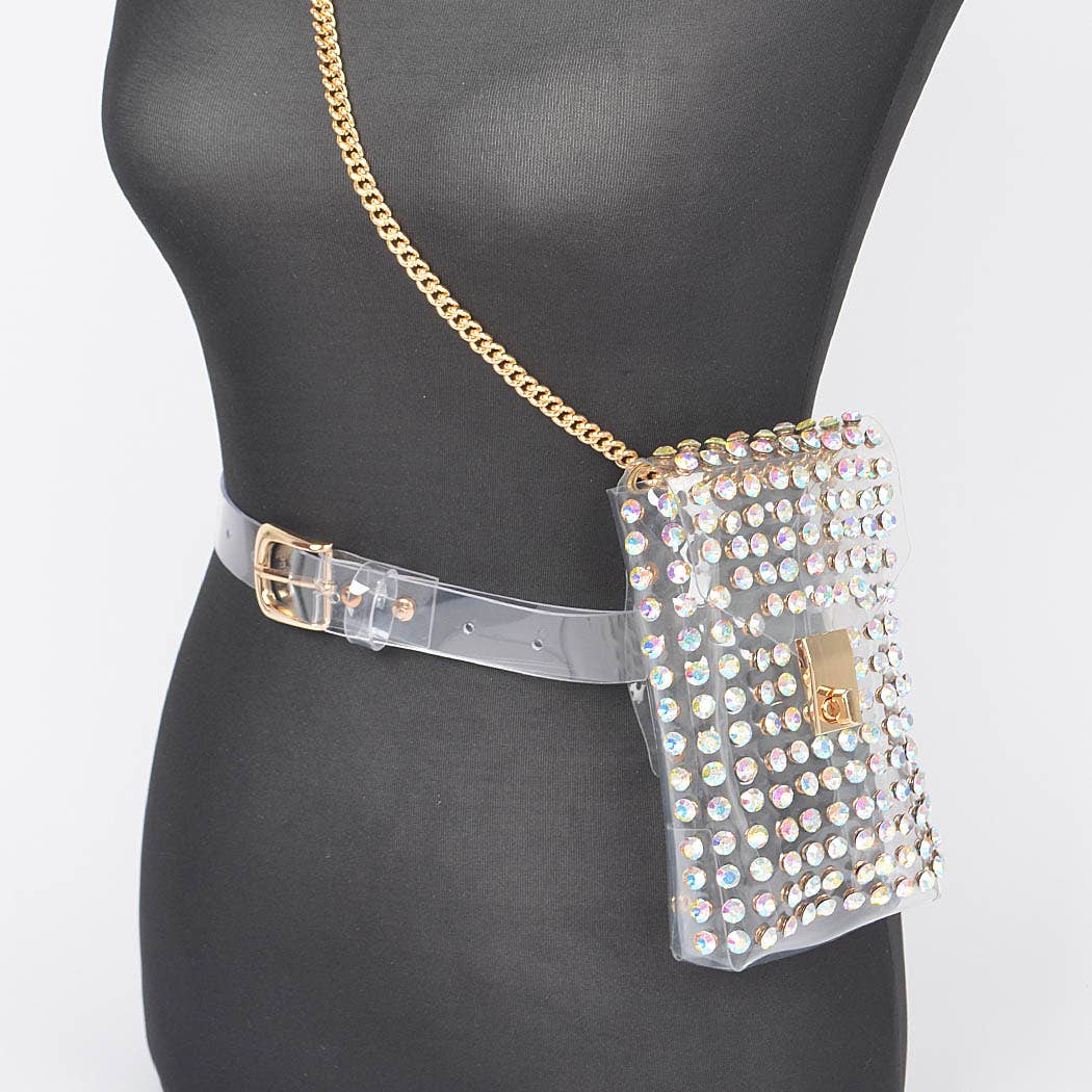 Pearl Crossbody Belt Bag