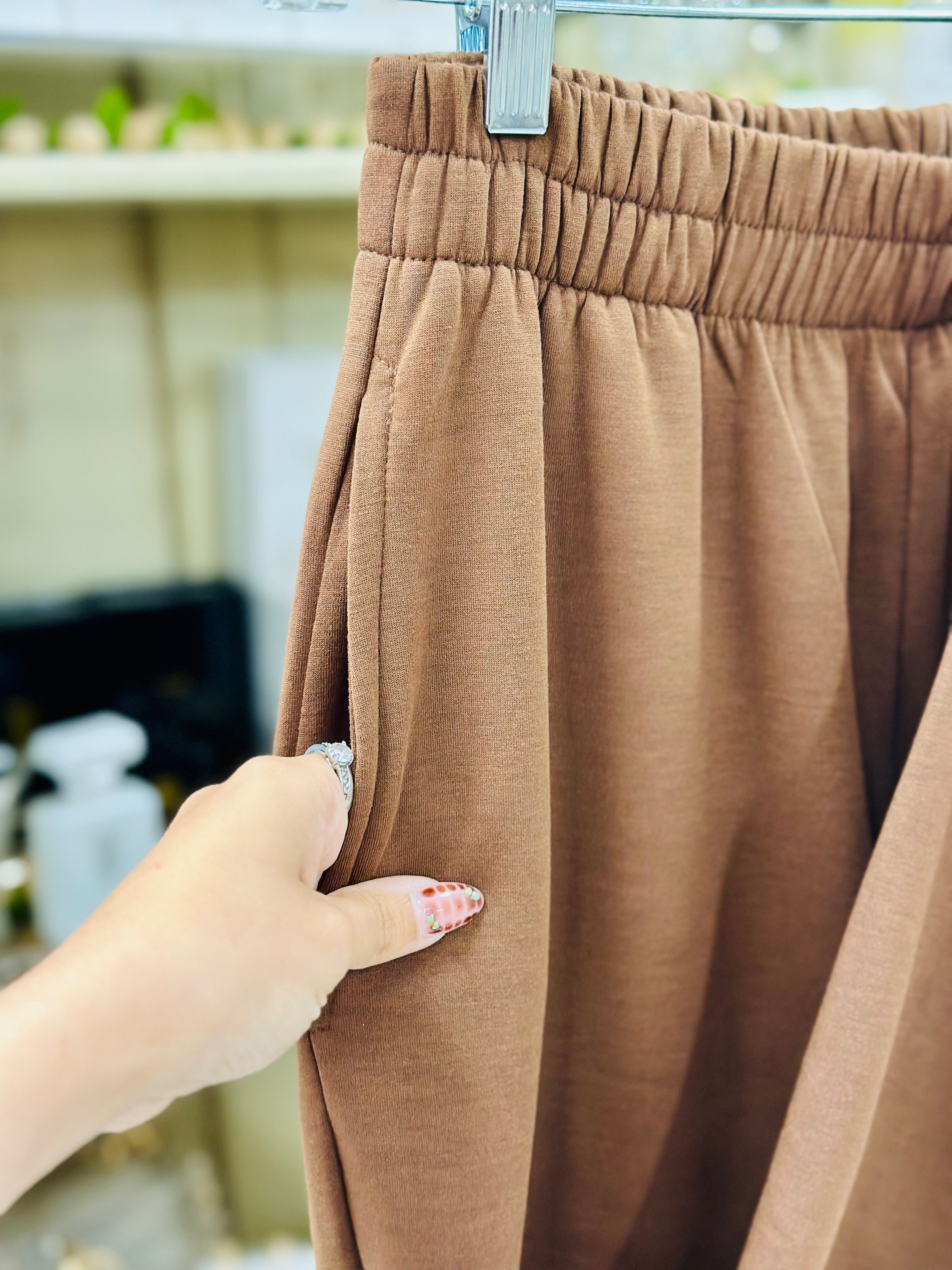 Scuba Brown Top/Pant