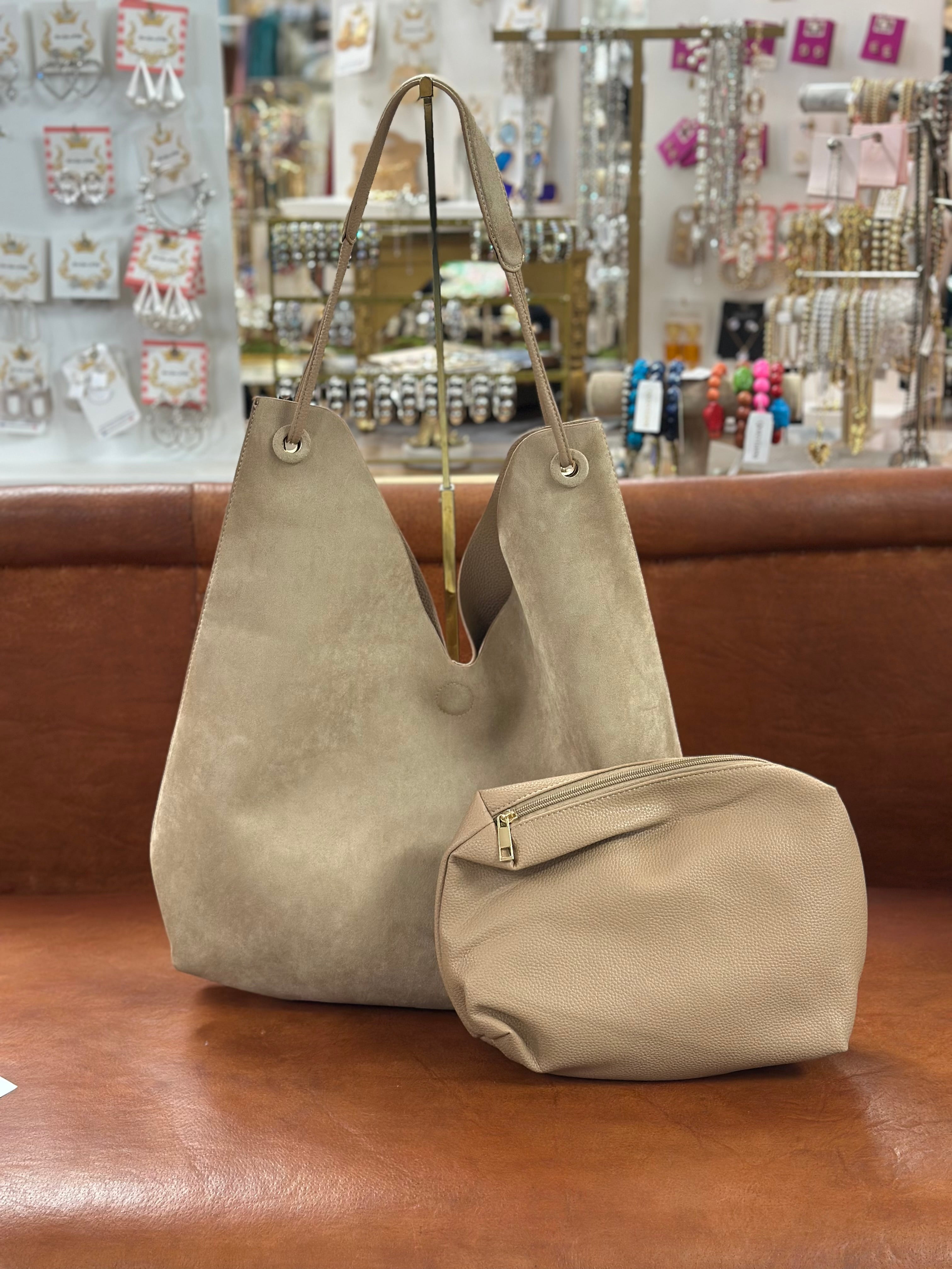 Reversible Leather Hobo