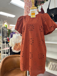 Giselle Rust Dress