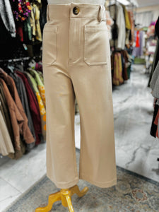 Chantal Taupe Pocket Pants