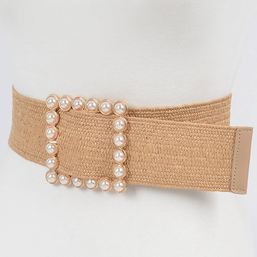 Pearl Buckle Belt