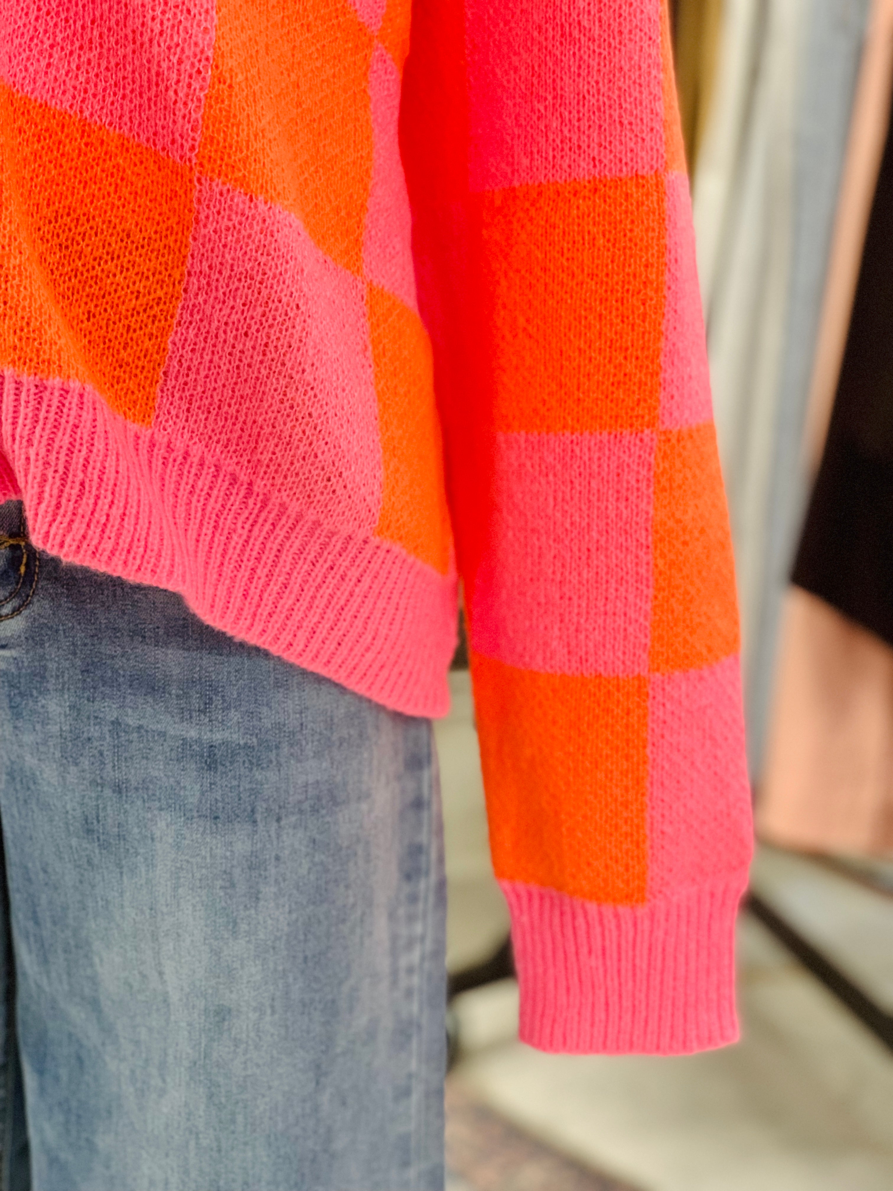 Coral Pink Sweater