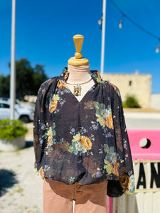 Thelma Chocolate Top