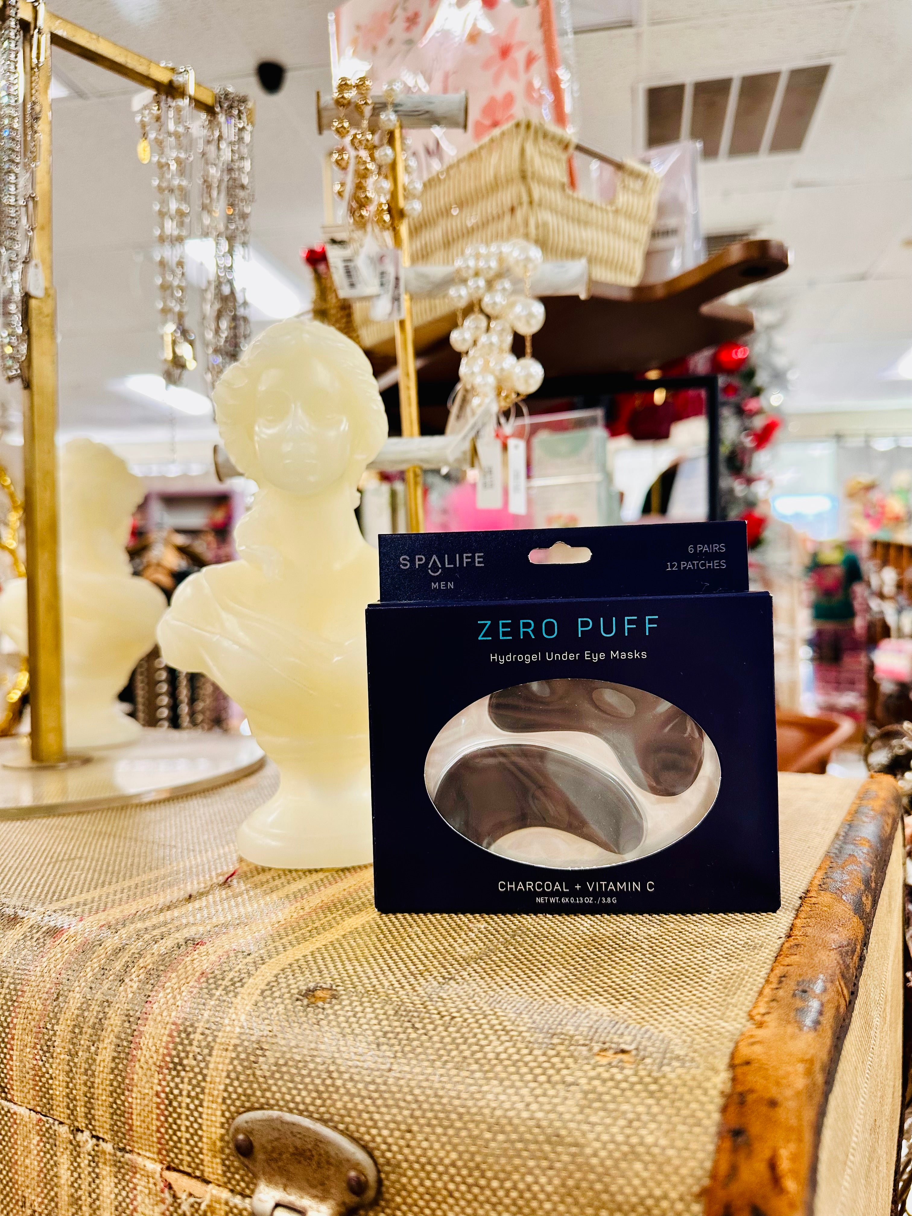 Zero Puff Men's Hydrogel Under Eye Masks - 6 Pairs