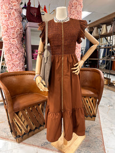 Hermie Caramel Dress
