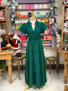 Annele Green Dress