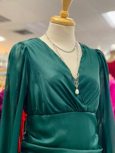 Hunter Green Memory Dress