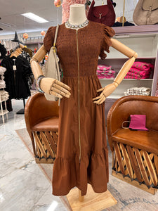 Hermie Caramel Dress