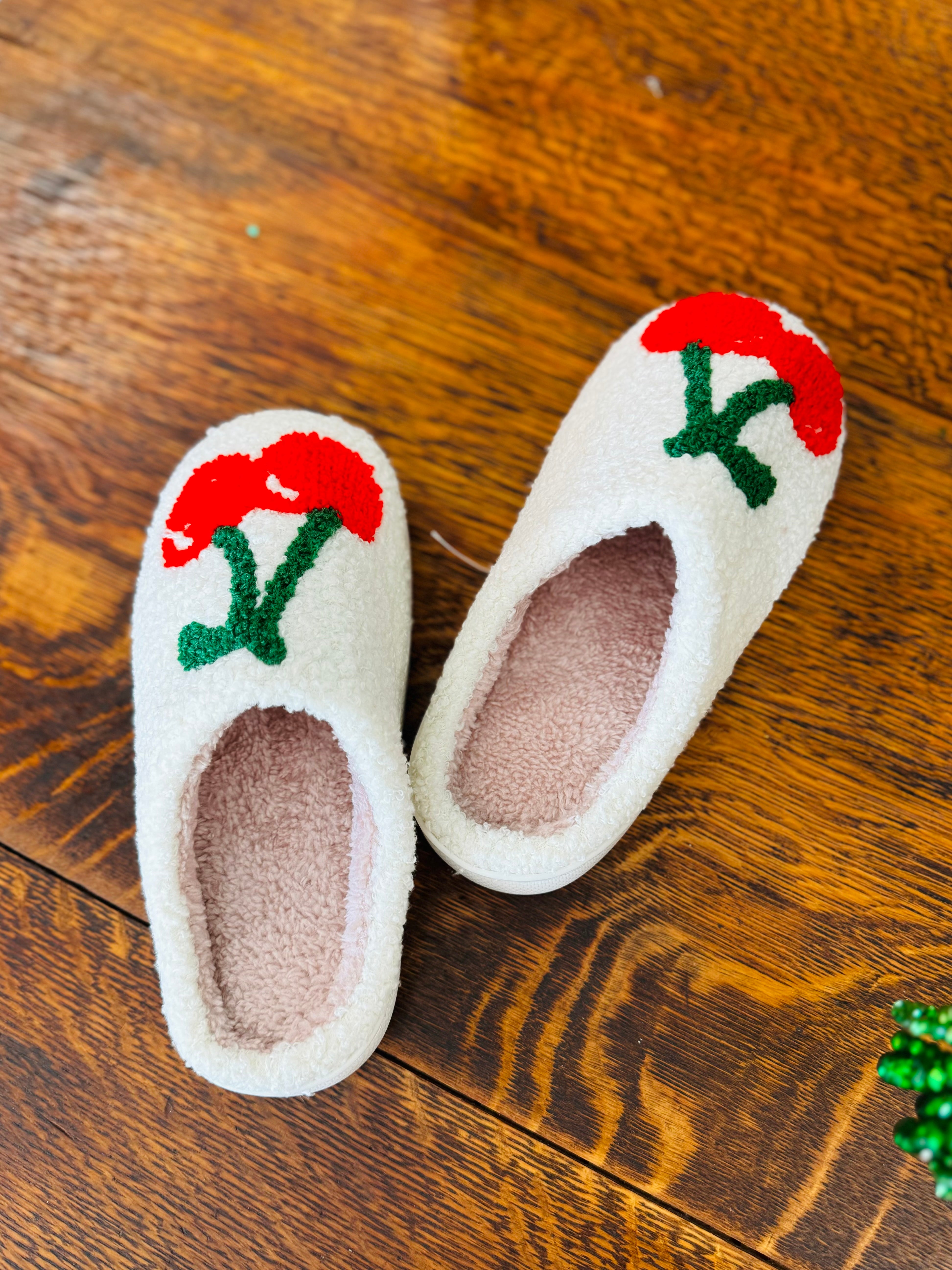 Cute Cherry Slippers