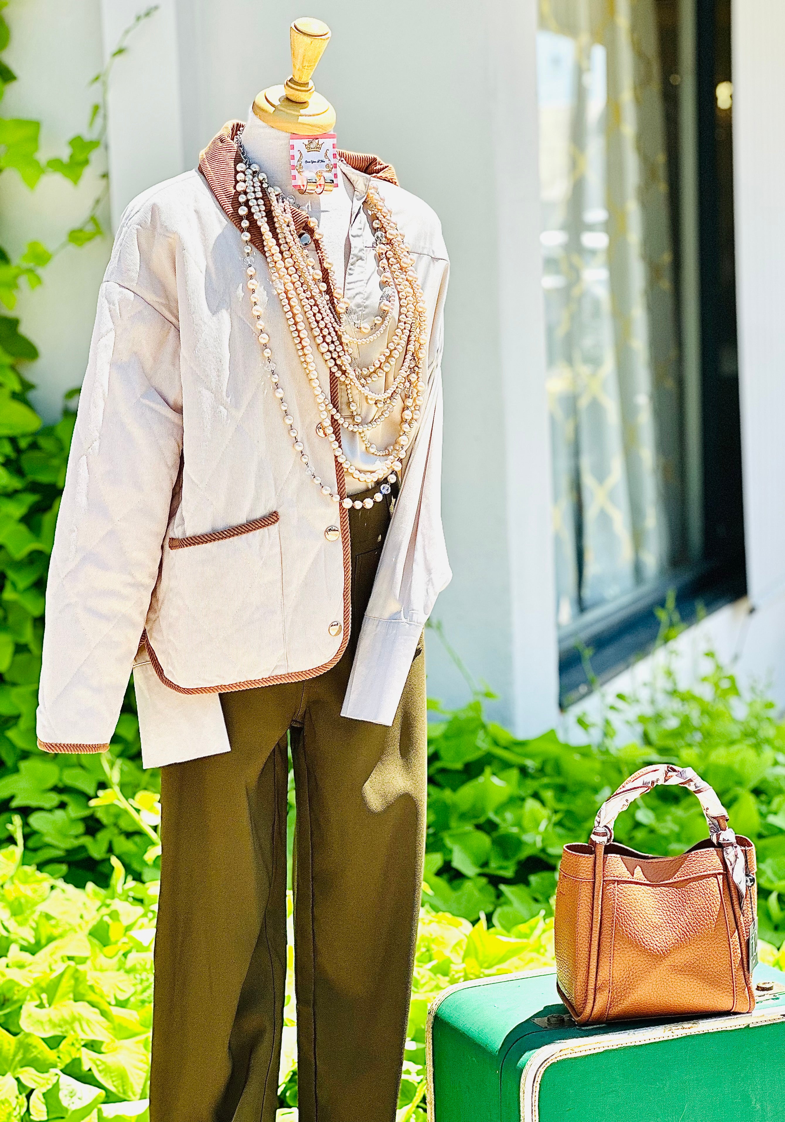 Franny Ecru Jacket
