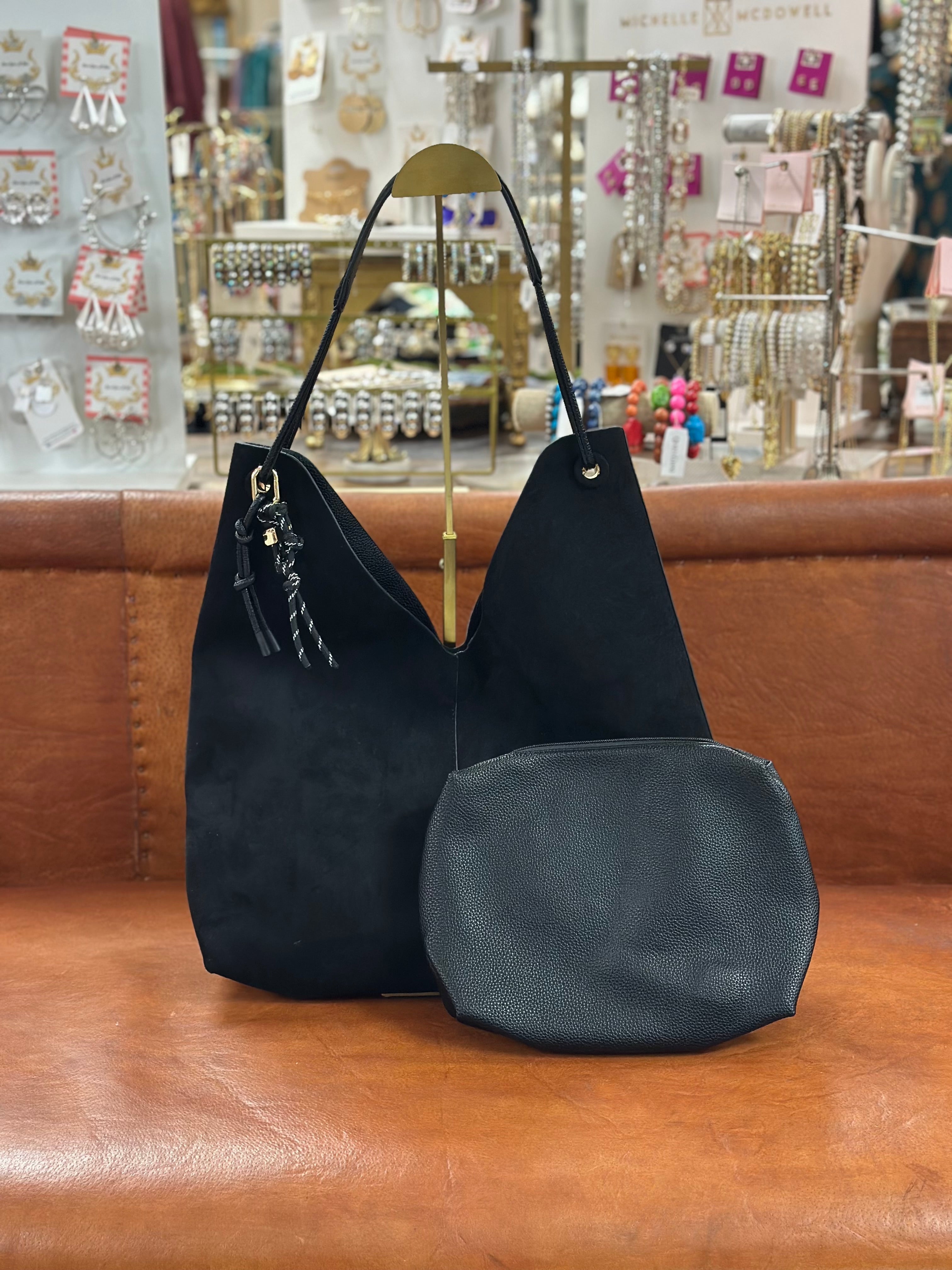 Reversible Leather Hobo