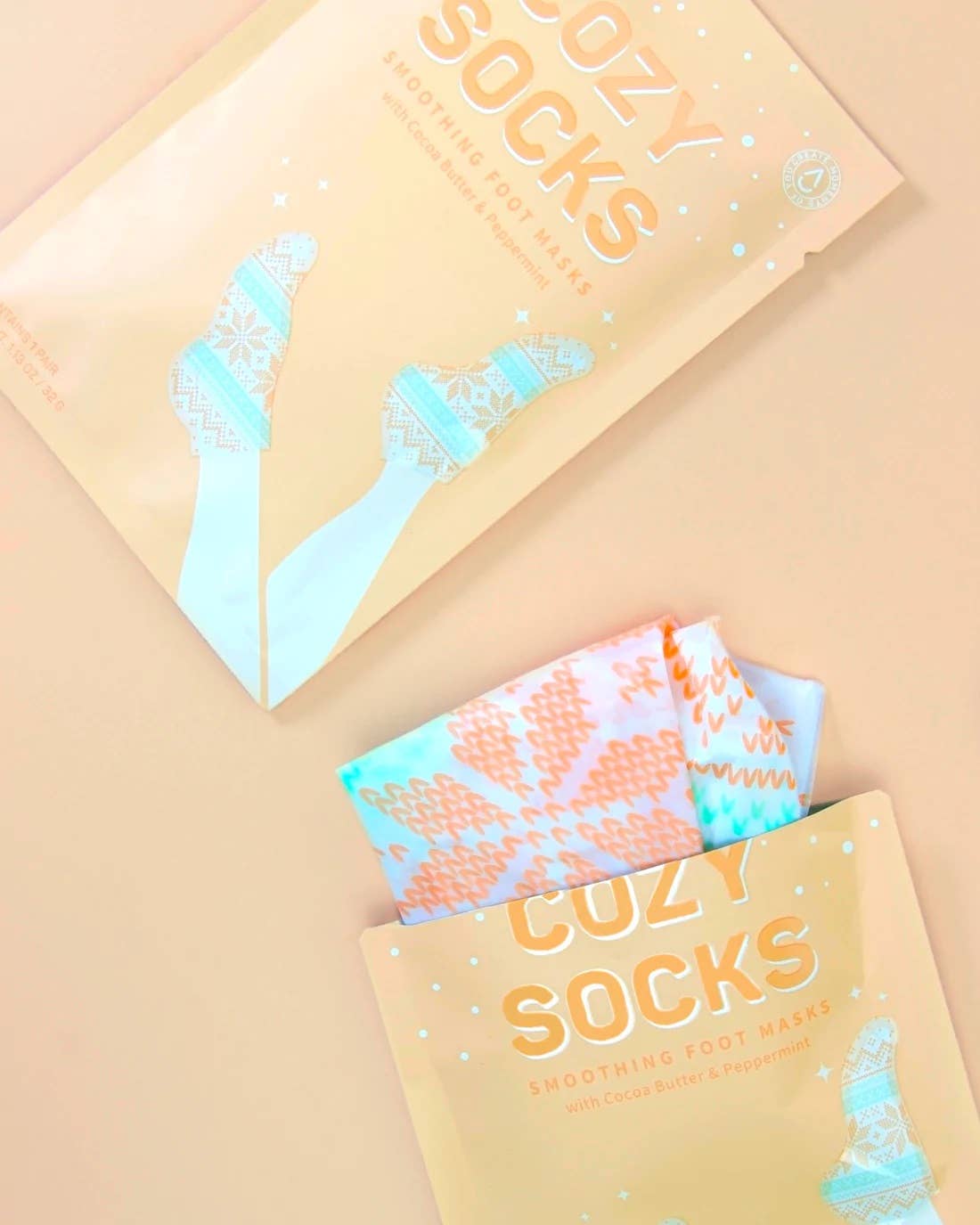 Cozy Socks Smoothing Foot Mask - 1 Pair