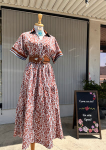 Amelie Camel Dress