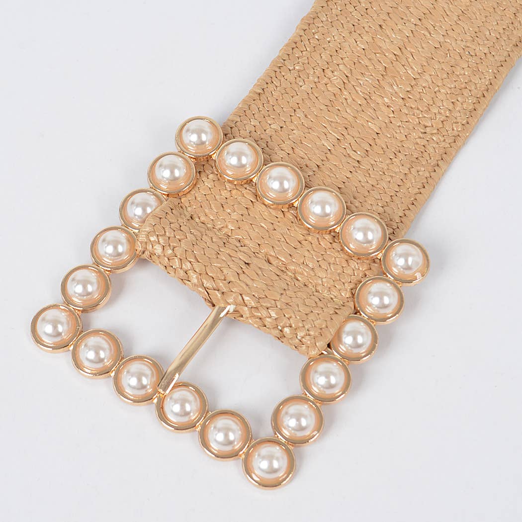Pearl Buckle Belt