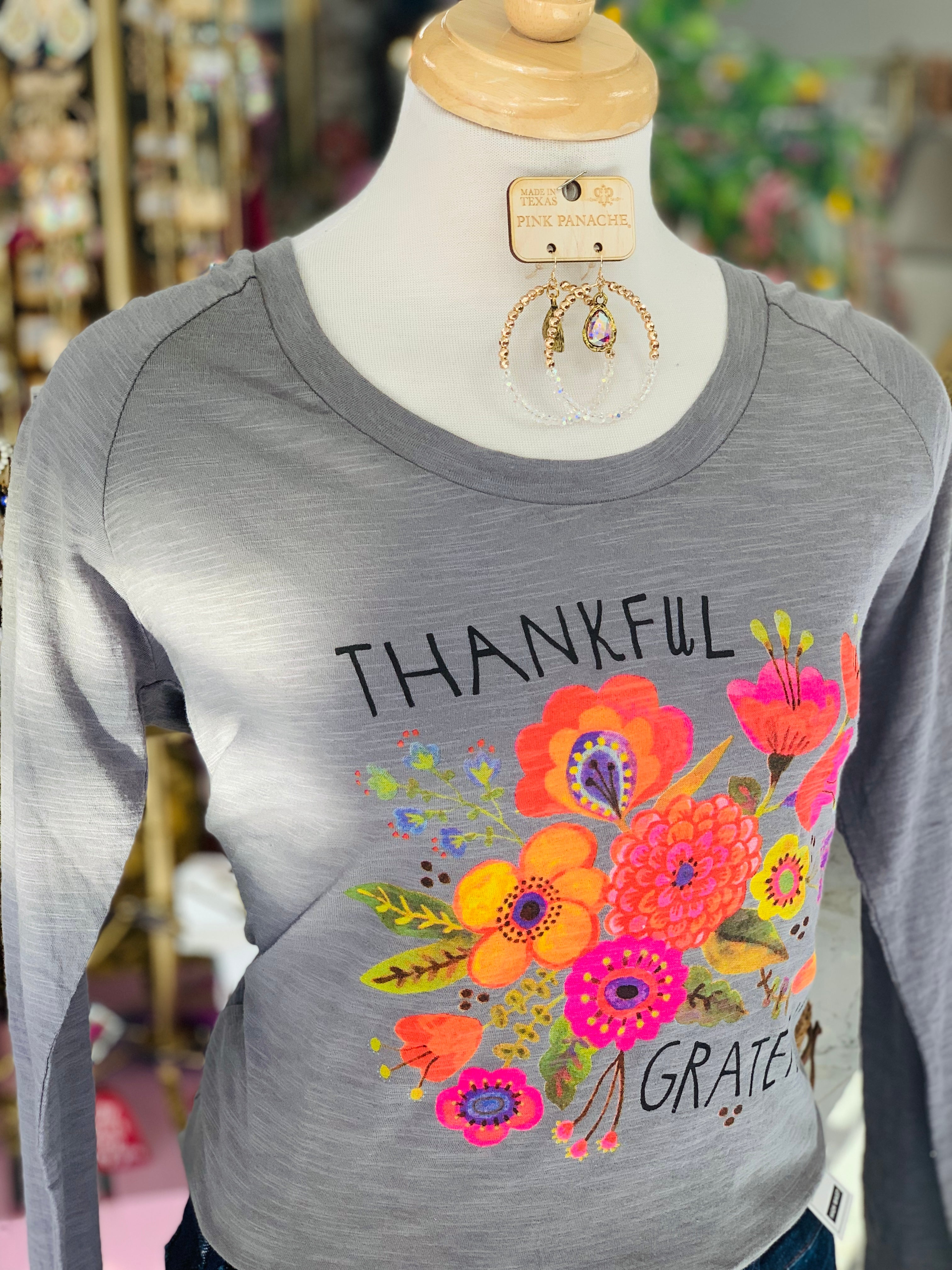 Thankful Grateful Long Sleeve