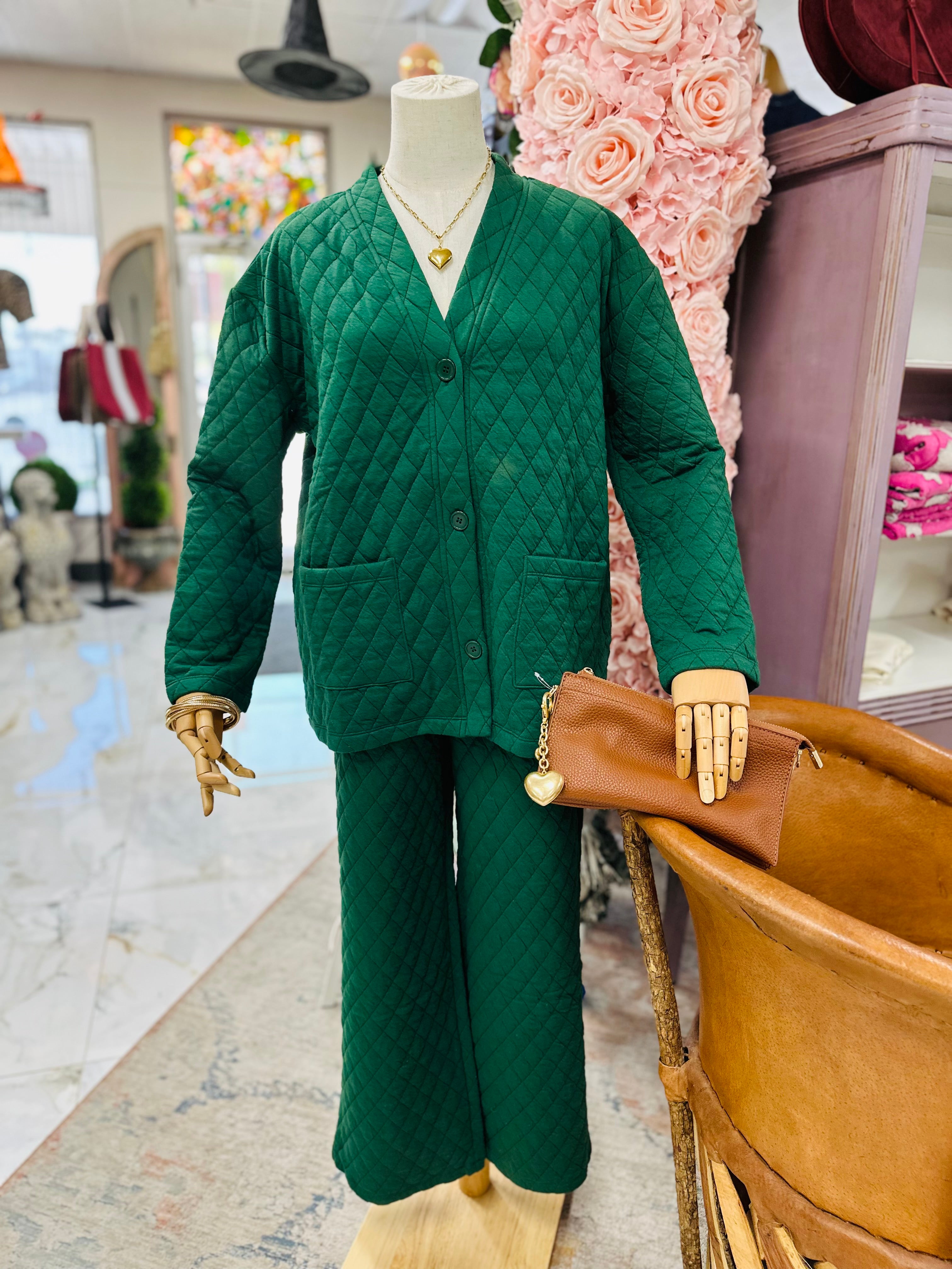 Macy Quilted Jacket/Pant