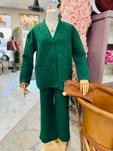 Macy Quilted Jacket/Pant