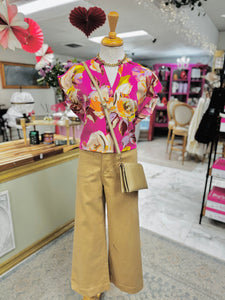 Nora Magenta Top