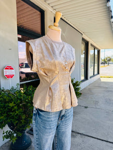 Jenny Taupe Top