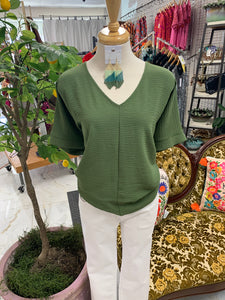 Orbit Ash Olive Top