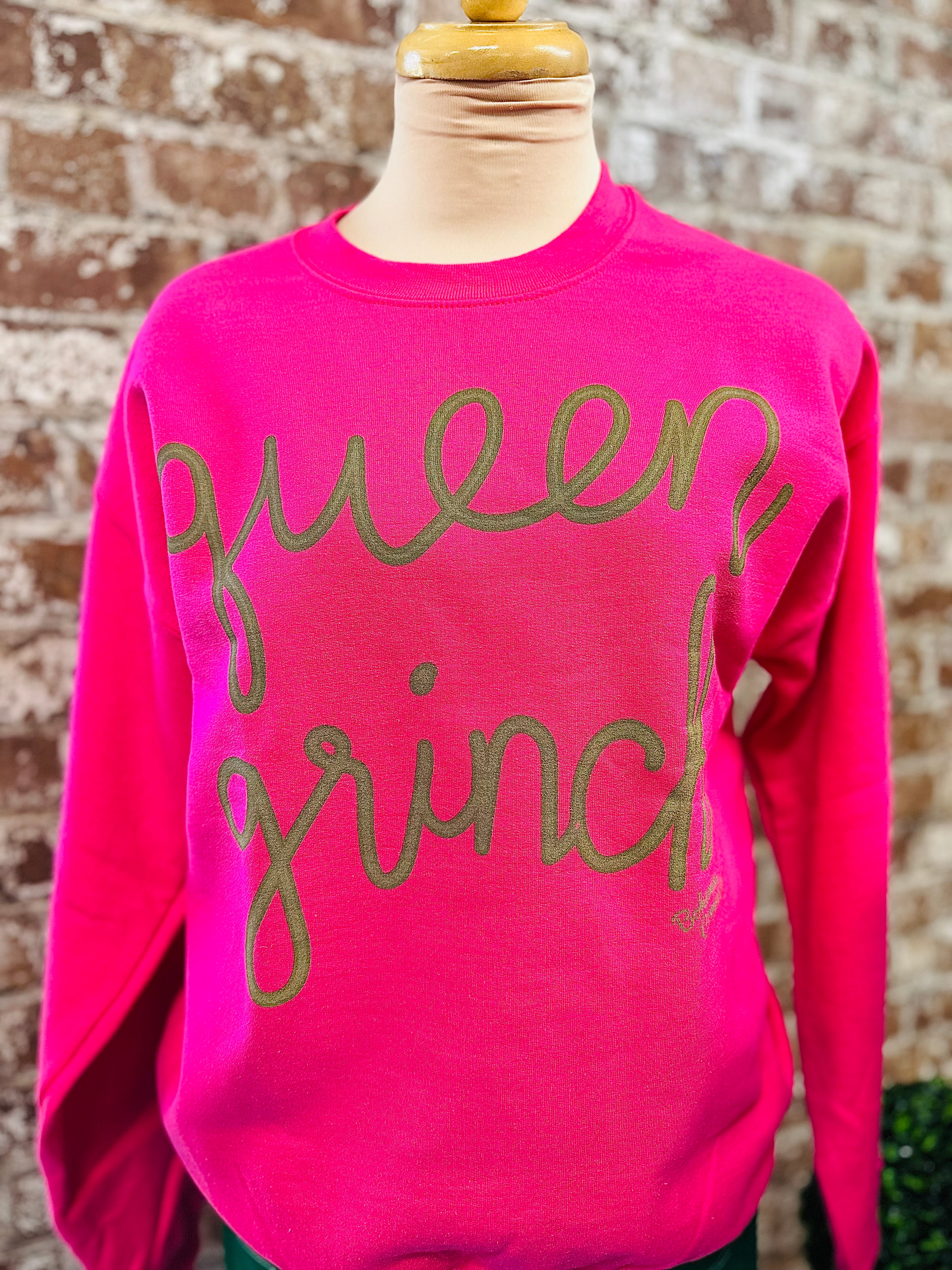 Grinch Pink Top