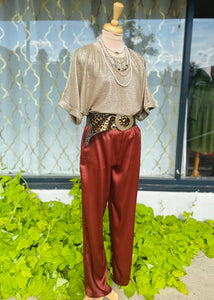 Londyn Taupe Top