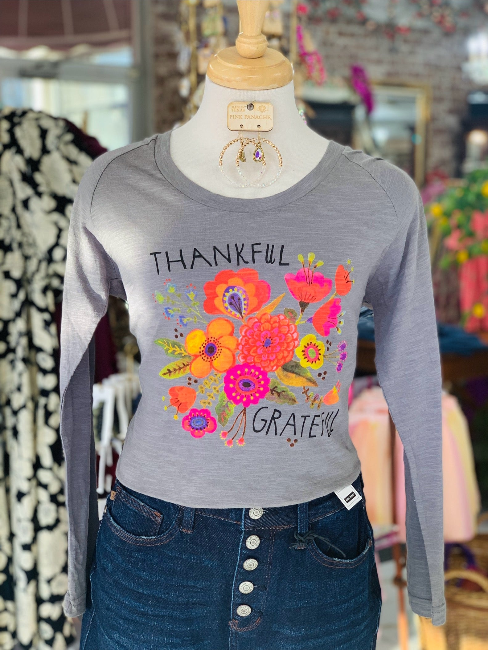 Thankful Grateful Long Sleeve