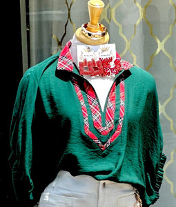 Cara Green Top