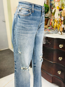 High Waist Straight Dad Jean#8