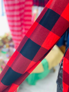 Red Buffalo Plaid Top