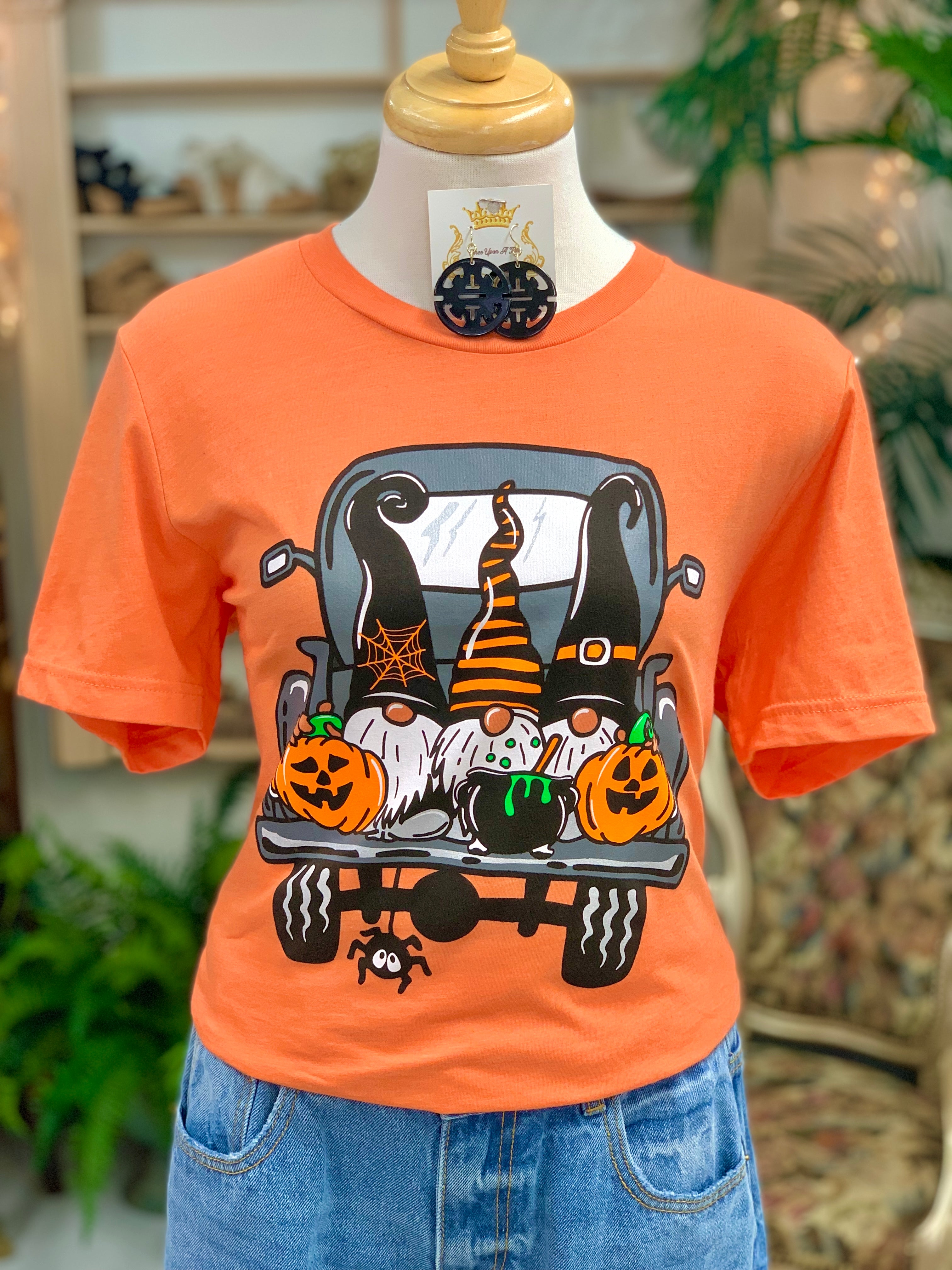 Halloween Gnome Truck